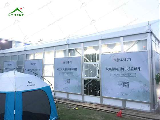 灵通供应售楼处篷房 商丘豫达置业房地产活动篷房