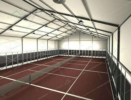 羽毛球馆篷房的优势所在 羽毛球馆篷房