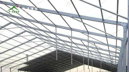 灵通环保篷房构建生态环境修复处理中心