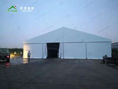 篷房厂家科普用篷房做仓库的安全性 仓储篷房.jpg