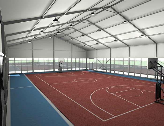篮球场篷房